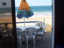 Appt meublé pieds dans l'eau Bouznika plage MAROC