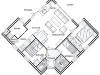 4 Sterne zerifizierter  Komfortbungalow