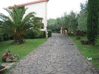 Villa Baiera on the hills of rome