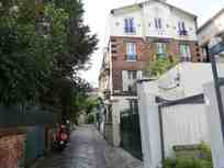 Appartement dans une impasse à Paris