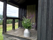 Gran nordre- svartbakken/ Gebirgshütten