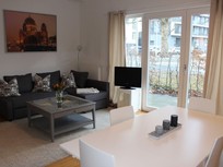 Schone Wohnung mit Balkon