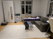 Bequem &amp; Riesig Schlafsofa in großes helles Zimmer