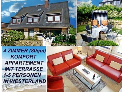 Buchen Sie günstige Ferienwohnung in Westerland